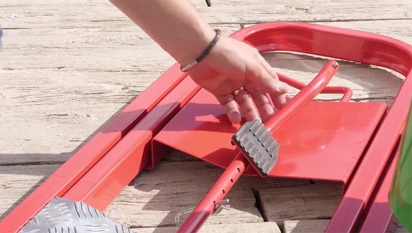 Elevador Tractor Cortacesped Hidraulico Cliplift Magnum 500 kg